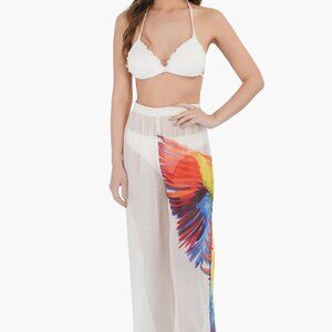 Parrot in Paradise Sheer Beach Pants